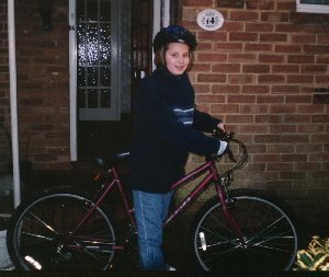Gemma On Her Bike