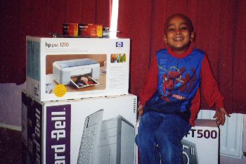 Ricardo With Computer
