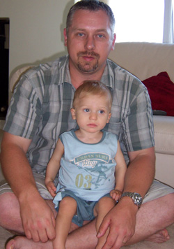 Oliver and his dad